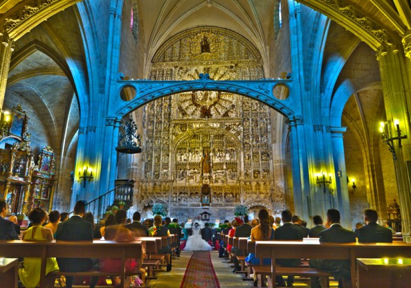 Boda en la iglesia de San Nicolas de Bari