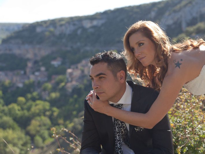 Reportaje fotografico de postboda en el Cañon del Ebro